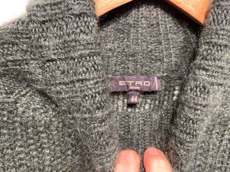 Billede af ETRO mohairstrik i smukke farver som ny