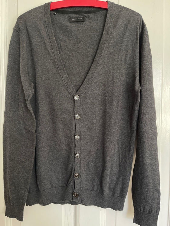 Billede af Selected Homme uld cardigan 