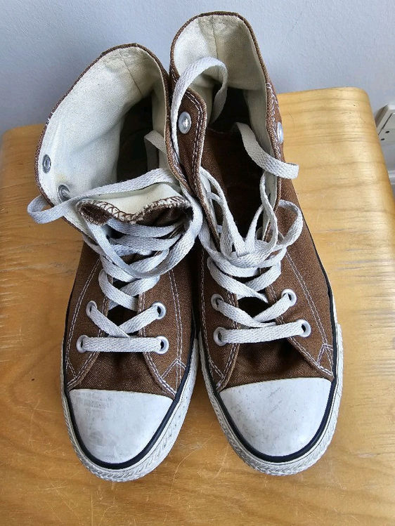 Billede af Brune Converse All Star