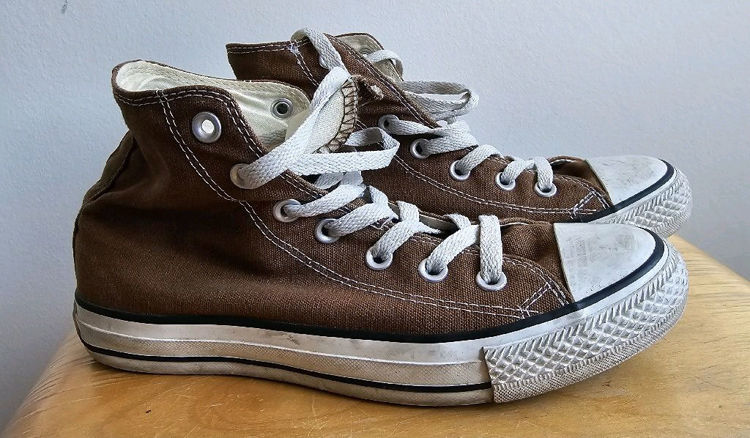 Billede af Brune Converse All Star