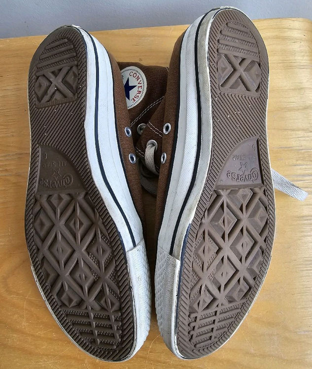 Billede af Brune Converse All Star