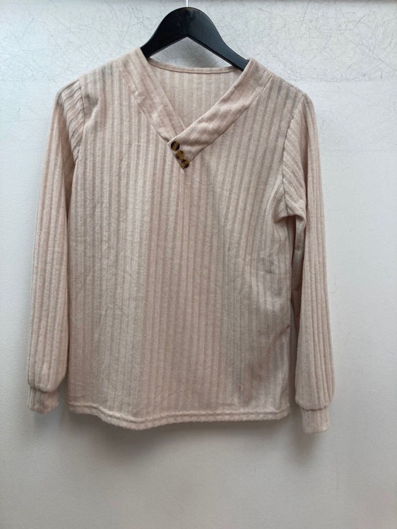 Billede af  Ny beige bluse blød kvalitet