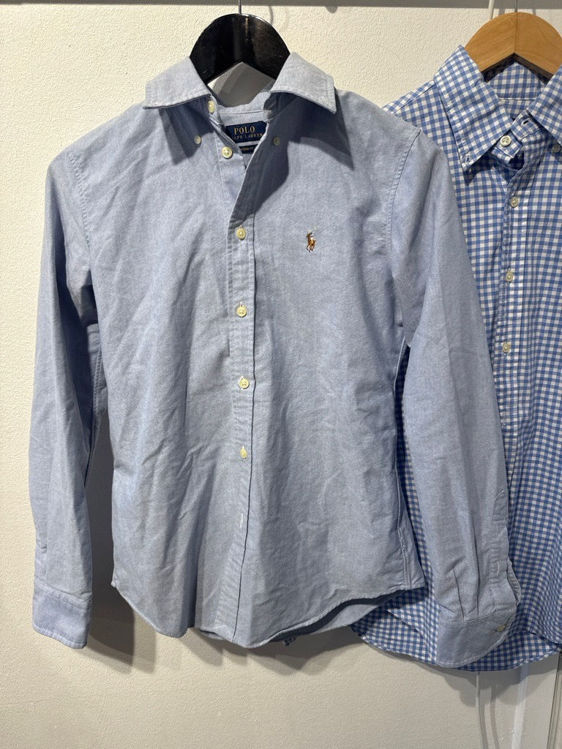Billede af Ralph Lauren blå skjorte 