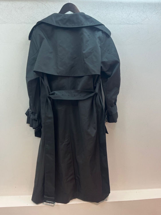 Billede af H&M sort trenchcoat