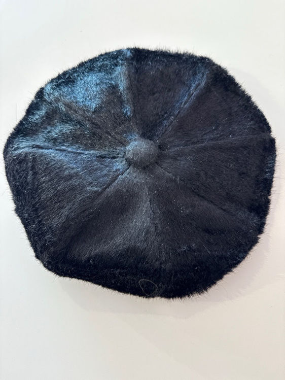 Billede af Vintage Beret uden skygge (pels)