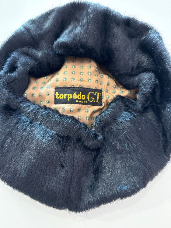 Billede af Vintage Beret uden skygge (pels)