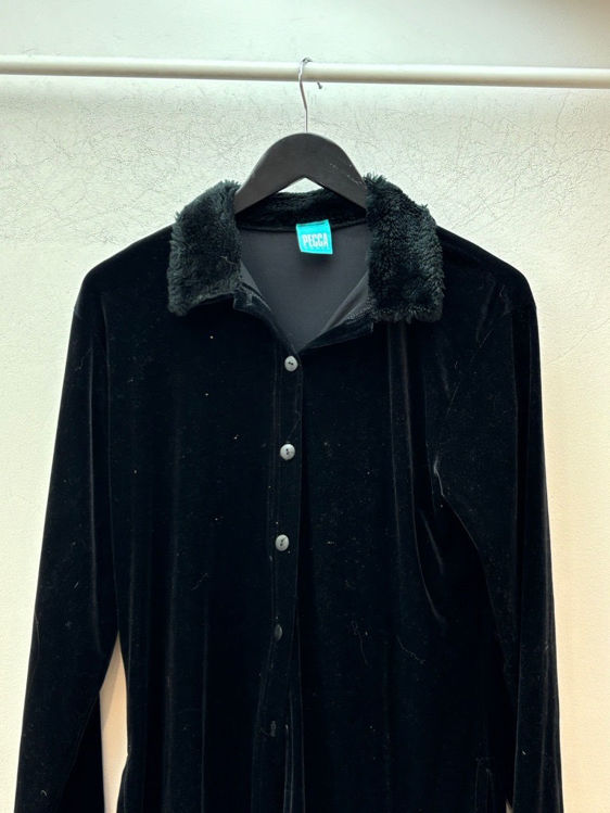 Billede af Pecca velour skjorte