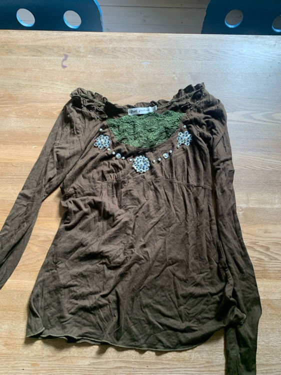 Billede af Brun top