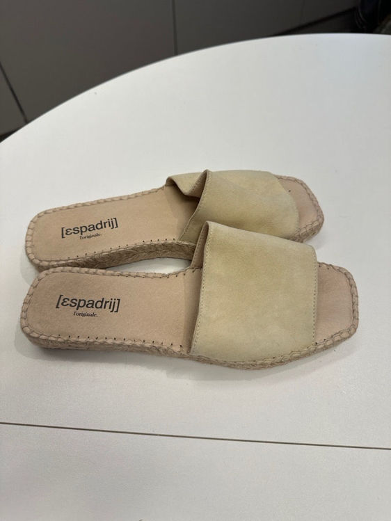 Billede af Suede sandaler