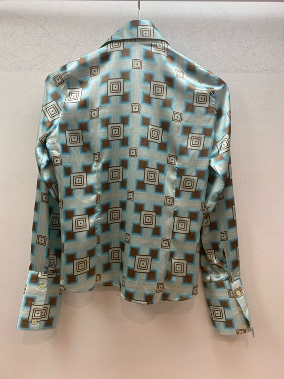 Billede af Skjorte retro satin 