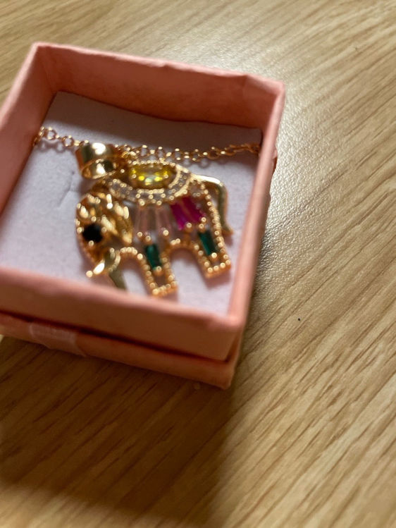 Billede af Elefant m farvet S 