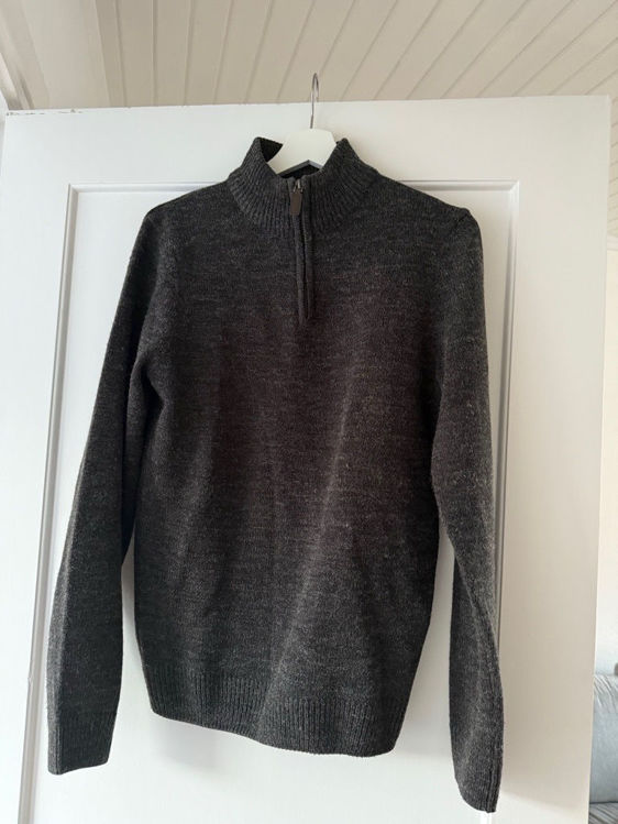 Billede af Zip up strik