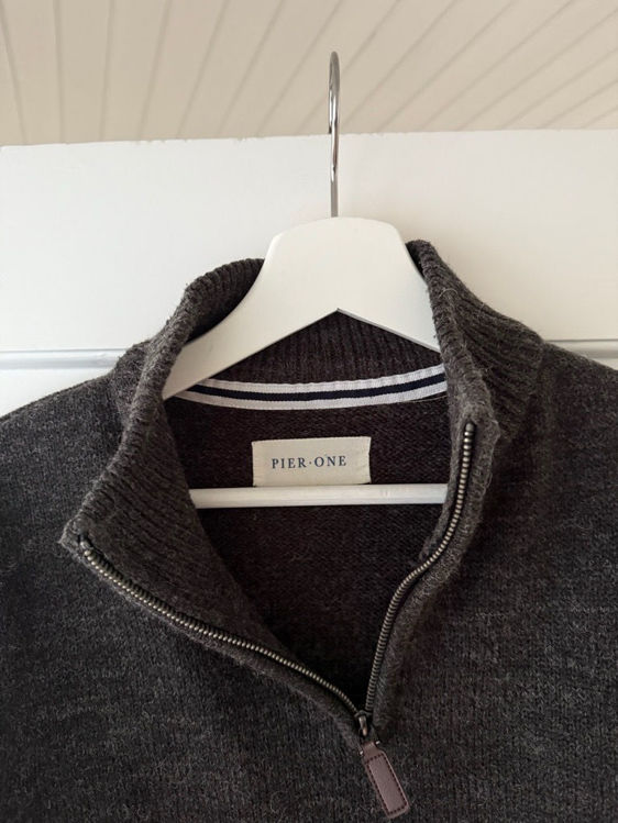Billede af Zip up strik