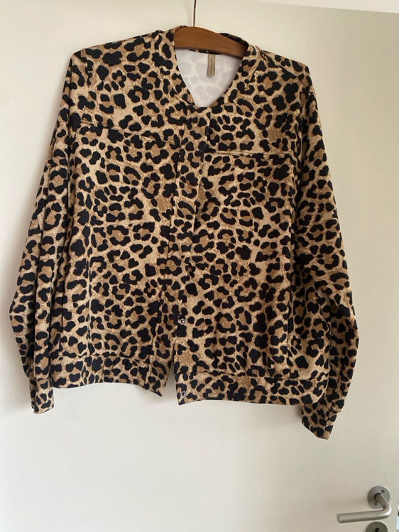 Billede af Leopardfarvet jakke