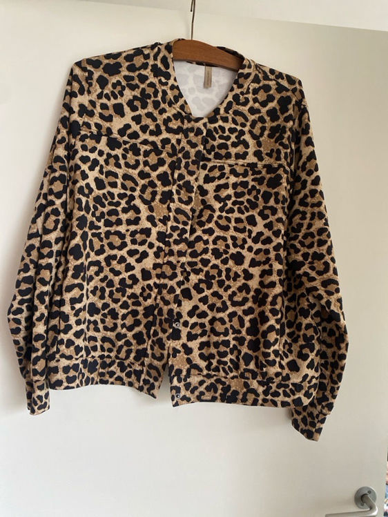 Billede af Leopardfarvet jakke