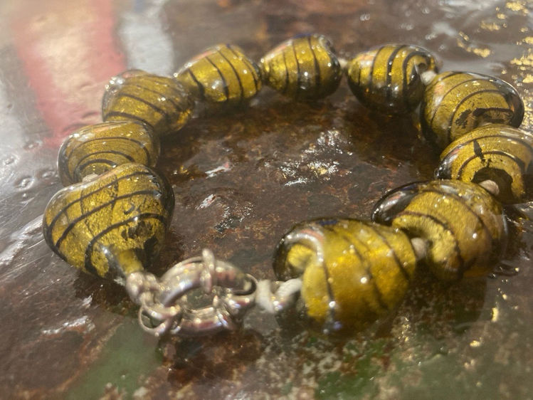 Billede af Glashjerte armbånd