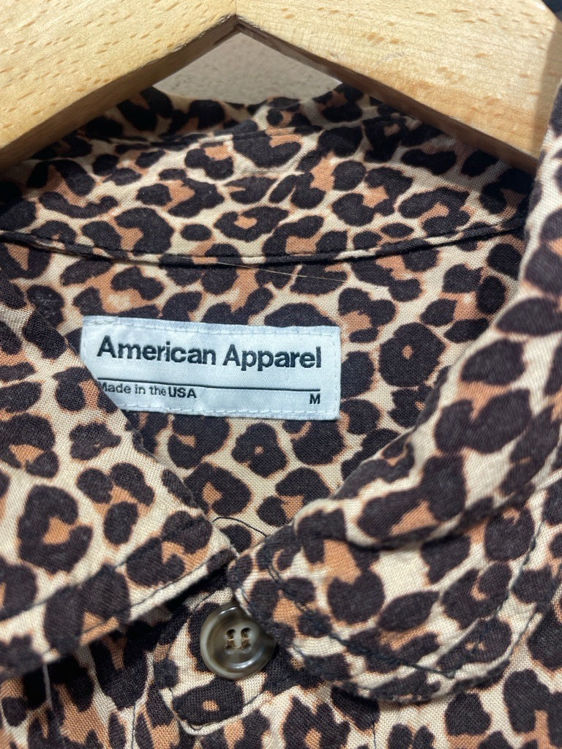 Billede af American apparel leopard skjorte 