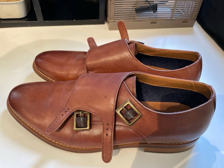 Billede af Dune beige sko 