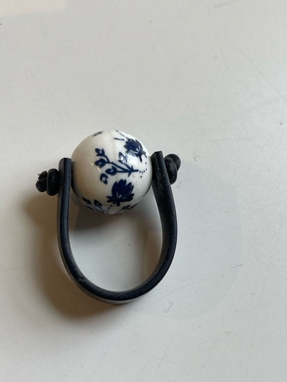 Billede af Ring - stor perle