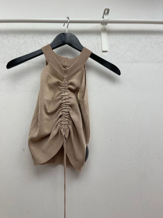 Billede af Vintage beige strik top Z