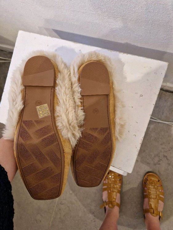 Billede af Pelsede moccasiner