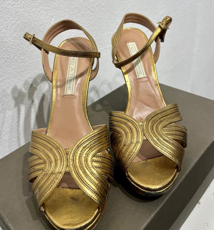 Billede af Pied A Terre Guld-Sandal