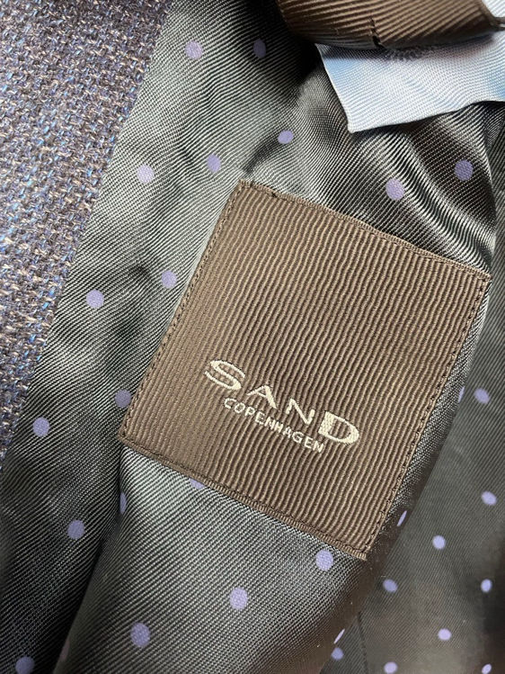 Billede af Sand mørkeblå blazer