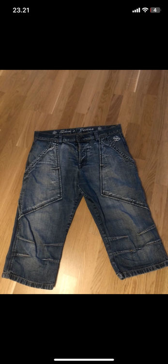 Billede af Blå lange shorts