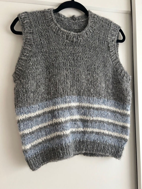 Billede af Hjemmestrik vest 