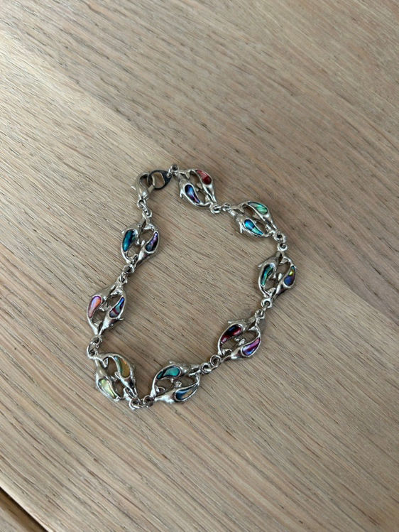 Billede af Delfin sølv armbånd 