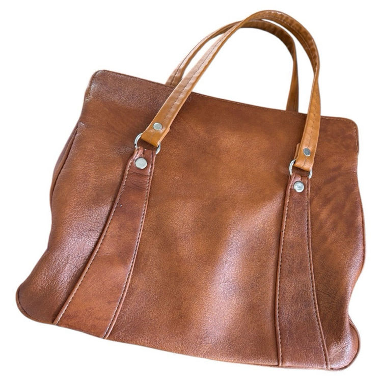 Billede af 1970s vintage leather handbag