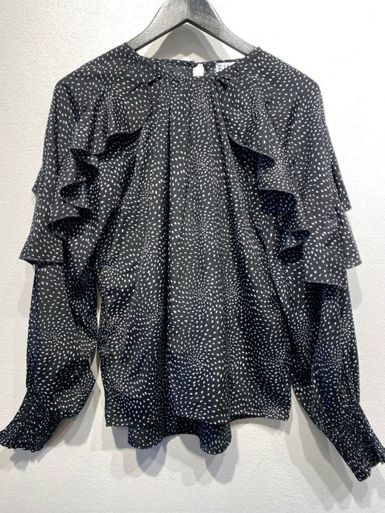 Billede af FINE Copenhagen bluse med flæser