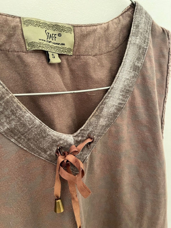 Billede af Staff vintage top lys brun