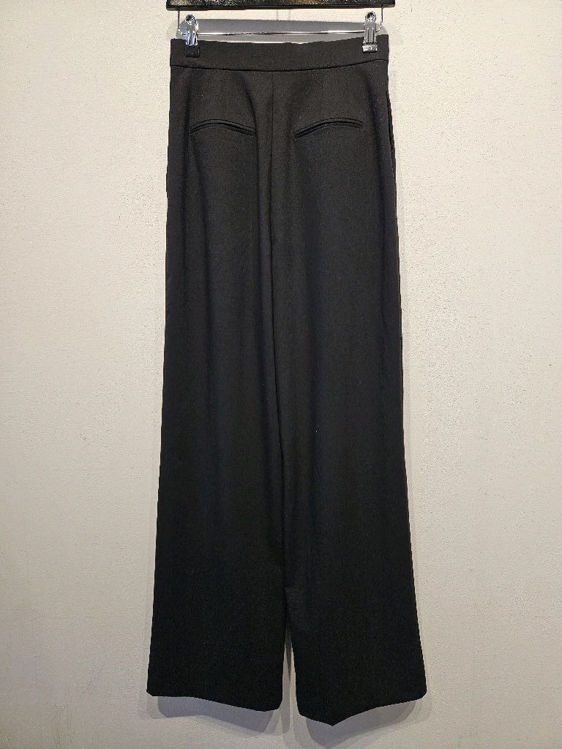 Billede af Zara super fine wide leg high waist bukser