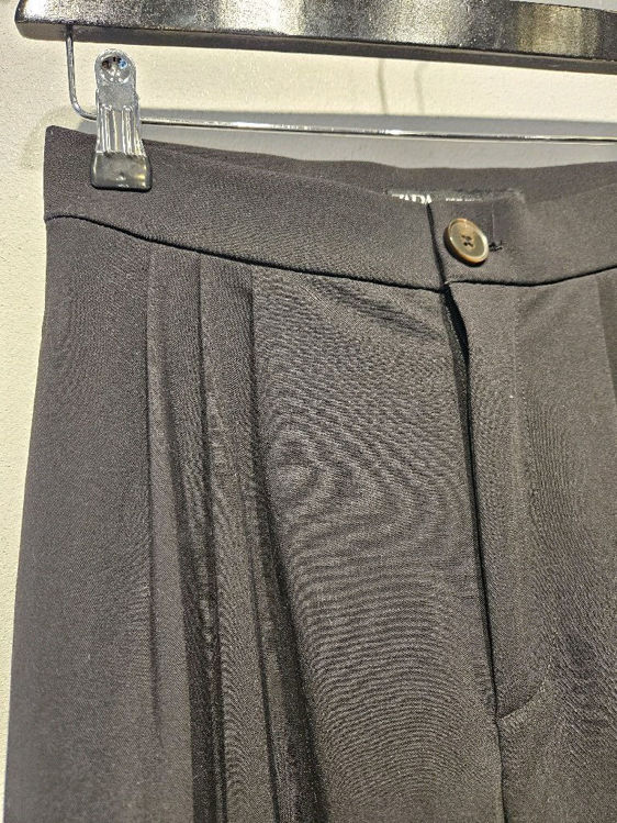 Billede af Zara super fine wide leg high waist bukser