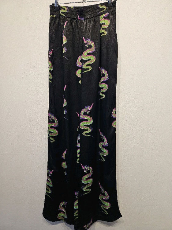 Billede af Bershka fede wide leg slange bukser