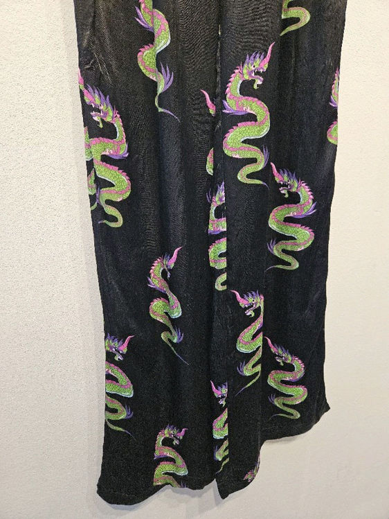Billede af Bershka fede wide leg slange bukser
