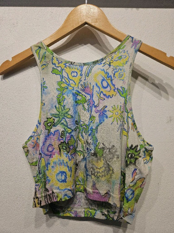 Billede af WEEKDAY fed mønstret crop top