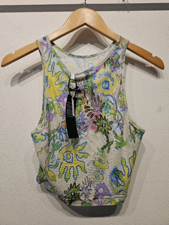 Billede af WEEKDAY fed mønstret crop top