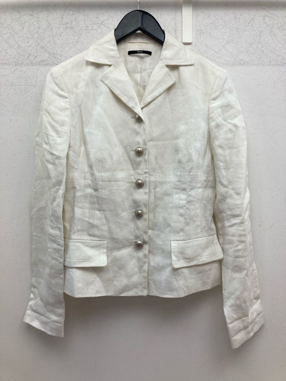 Billede af Boss cropped hørblazer