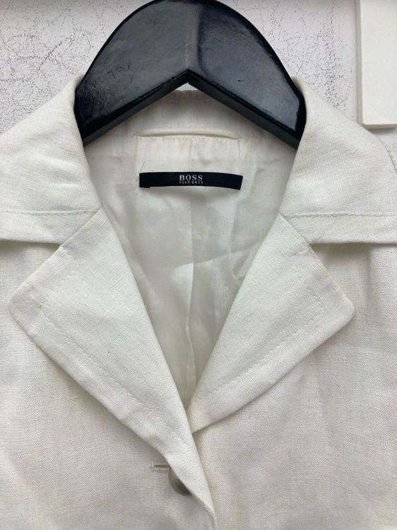Billede af Boss cropped hørblazer
