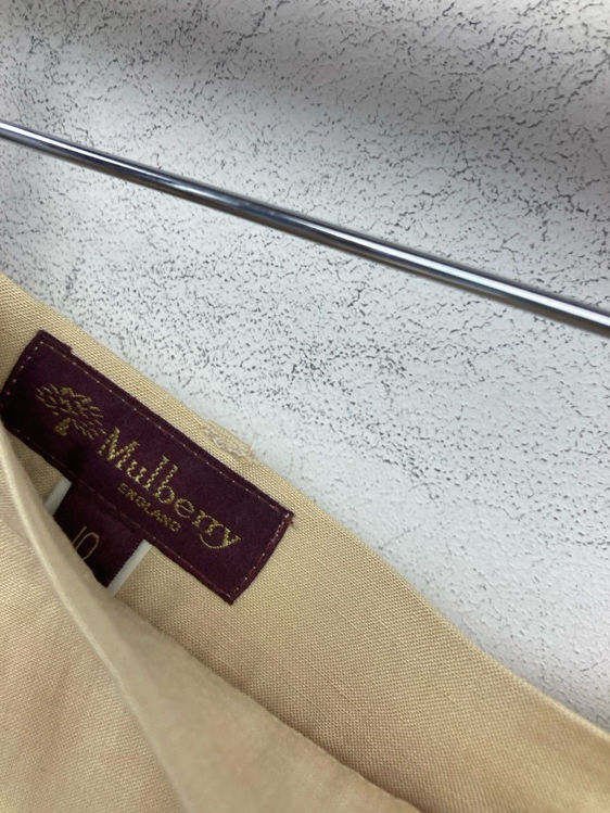 Billede af Mulberry hør-nederdel