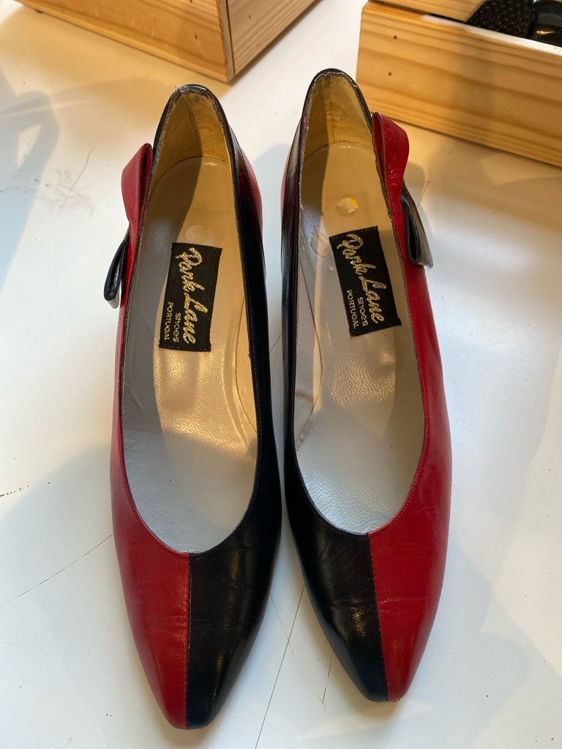 Billede af Vintage pumps skind