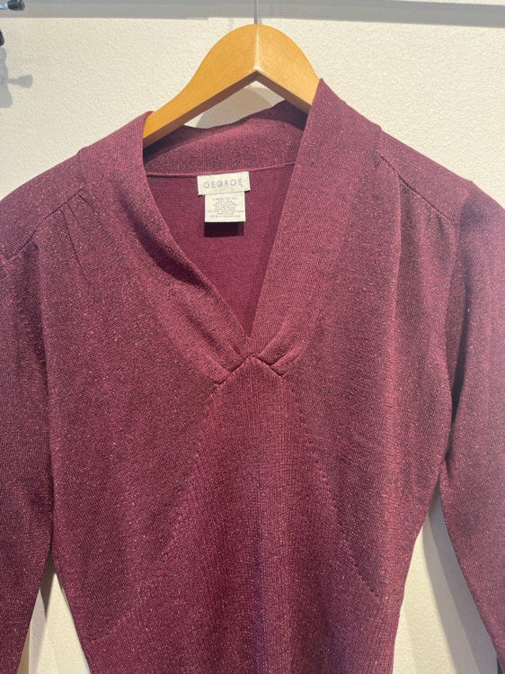 Billede af Silkebluse med glimmer