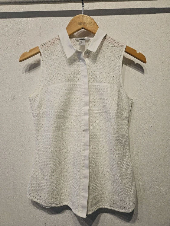 Billede af H&M fin top m.broderi 