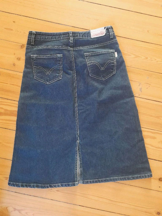 Billede af Jeans vint. Nederdel blå 