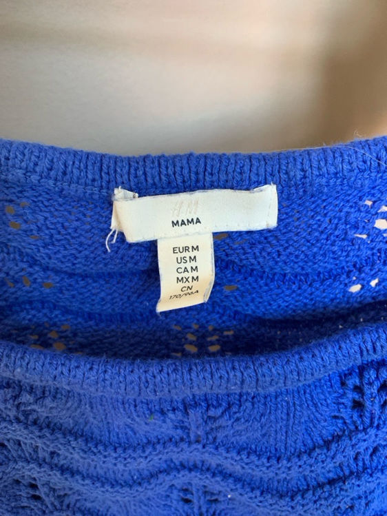 Billede af Blue crop top