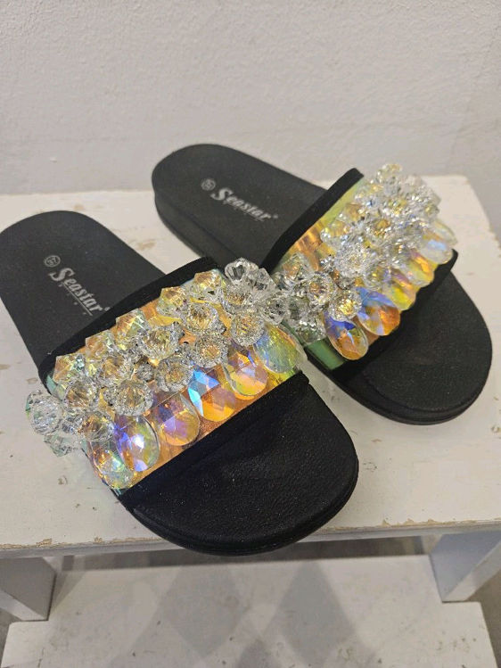 Billede af Fede sandaler m.store sten 