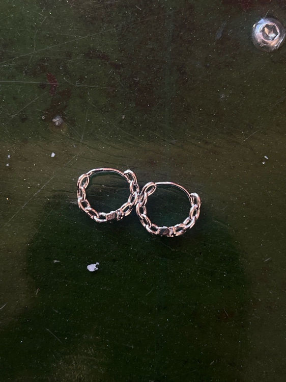 Billede af Chic chain earrings 