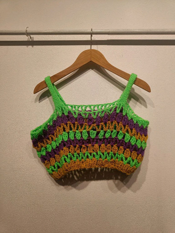Billede af Crop top hæklet ny